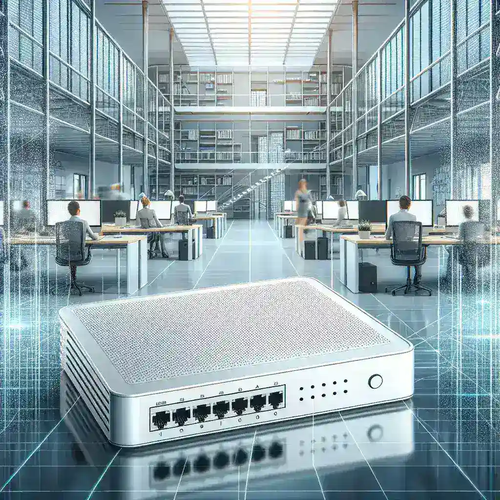Can a modem router combo be used in a business environment?